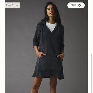 Daily Practice by Anthropologie Sport Hoodie Mini Dress